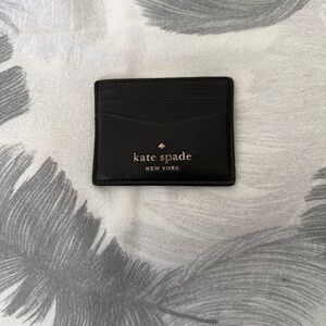 Kate Spade Elegant Black Card Holder